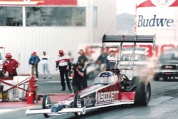 Michael Brotherton
My real job from 1987-1995 Top Fuel Team owner and driver. 2 World Championships, (1990 IHRA, 1993 AHRA), First Top Fuel Driver to run a 4.6 second run. Was Sponsored by Wiltel from 1987-1995 What a run. Retired from driving in 1995.Th